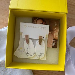 Kendra Scott Limited Edition Marble Earrings